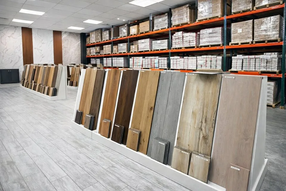 50 States Vinyl Flooring warehouse showroom